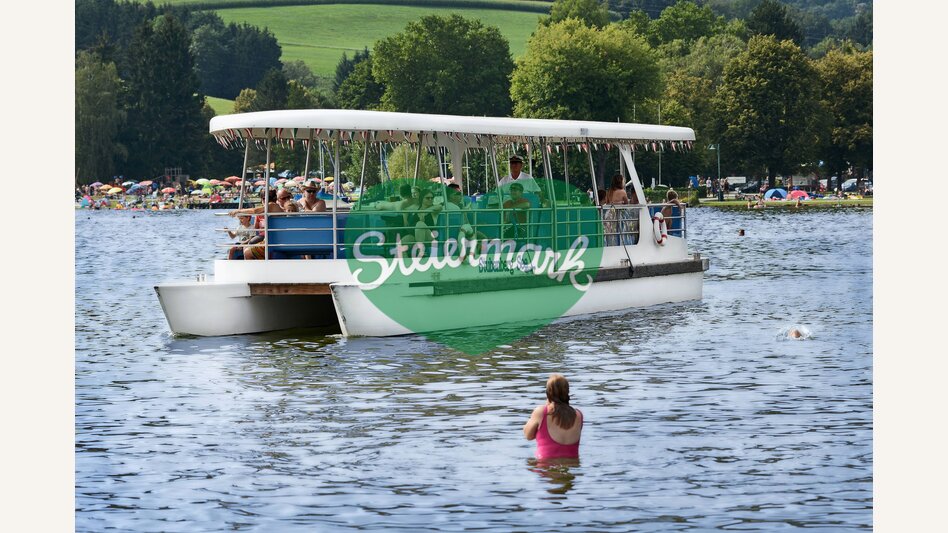 Ausflugsschiff am Stubenbergsee | © 
Oststeiermark Tourismus | Christian Strassegger