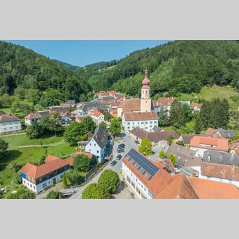 Ortszentrum Anger im Apfelland in der Oststeiermark  | © Oststeiermark Tourismus | Helmut Schweighhofer