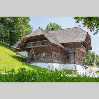 Rauchstubenhaus in Anger im Apfelland Stubenbergsee | © Oststeiermark Tourismus | Helmut Schweighhofer