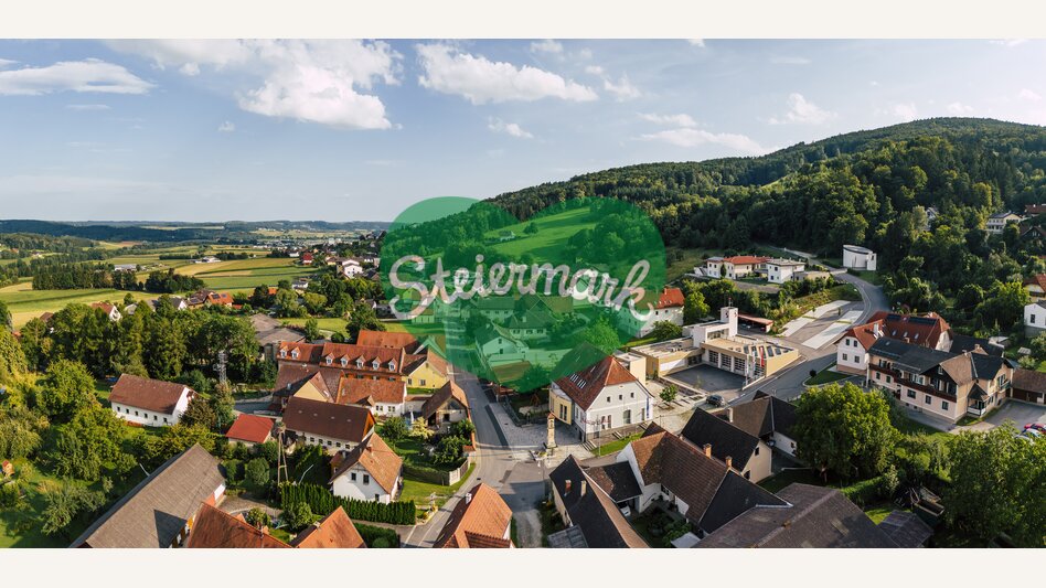 Luftaufnahme von Greinbach in der Oststeiermark | ©  Oststeiermark Tourismus |  Bernhard Bergmann
