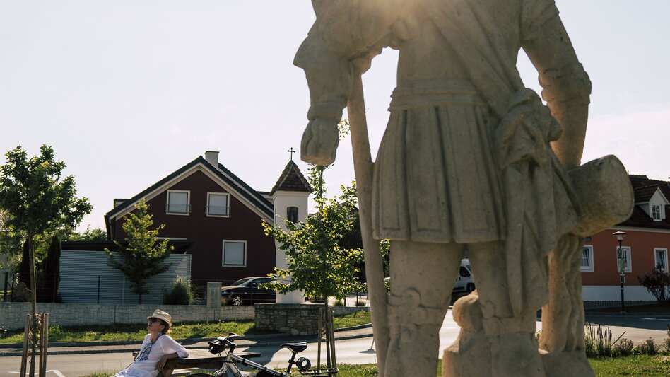 Florianisäule in Hartberg Umgebung in der Oststeiermark