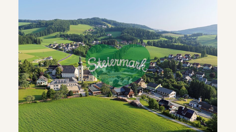 Ortskern in St. Jakob im Walde in der Oststeiermark | © Oststeiermark Tourismus | Kurt Elmleitner