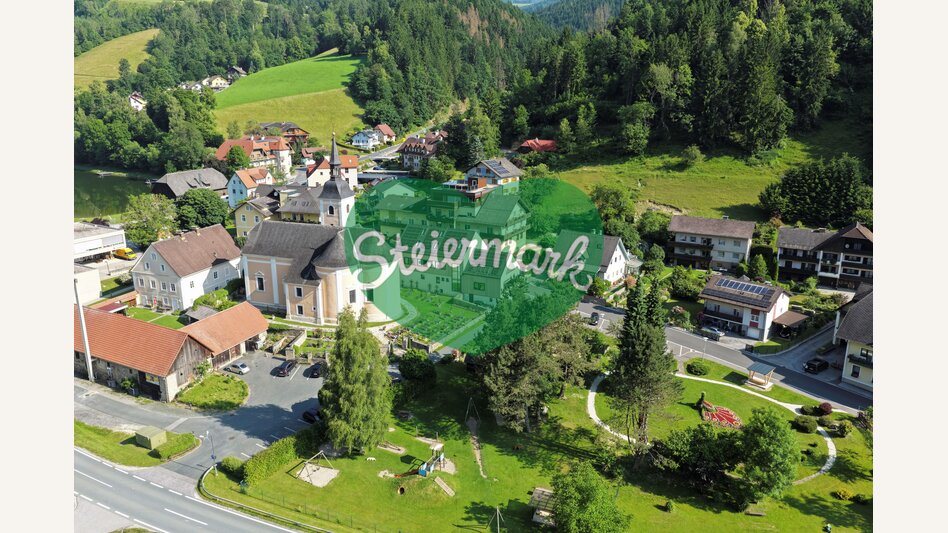 Ortskern in Waldbach-Mönichwald in der Oststeiermark | © Oststeiermark Tourismus | Kurt Elmleitner
