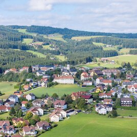 Ortsbild Wenigzell im Joglland
