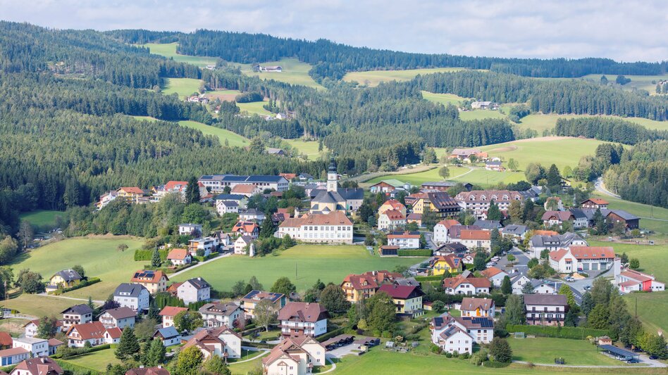 Ortsbild Wenigzell im Joglland