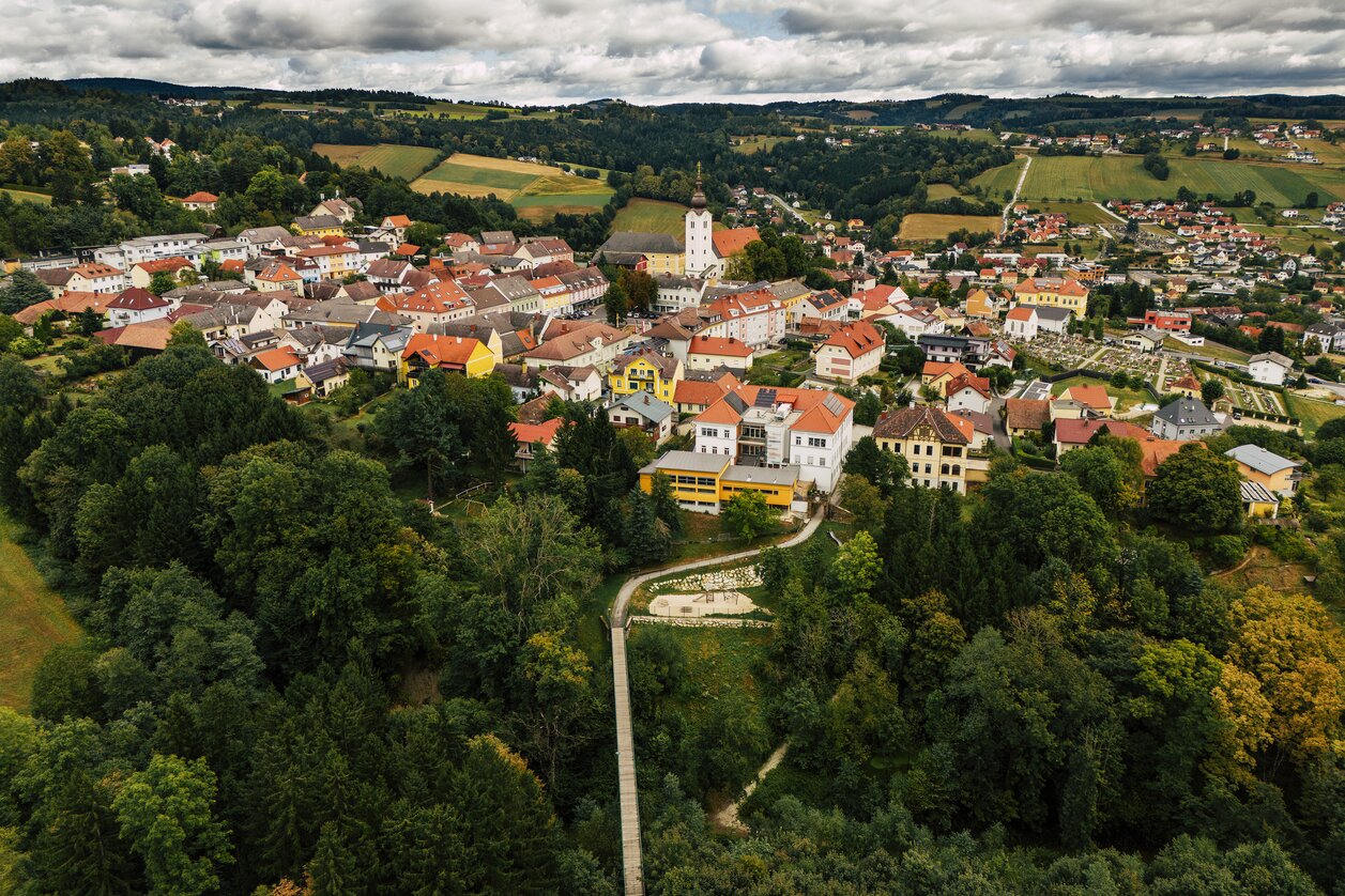 Municipality of Friedberg in Eastern Styria | ©  Oststeiermark Tourismus |  Bernhard Bergmann