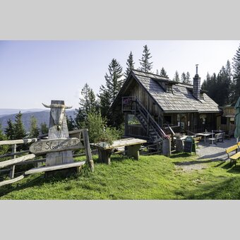 Stoahandhütte in Breitenau am Hochlantsch | ©  Oststeiermark Tourismus | Elmleitner Kurt