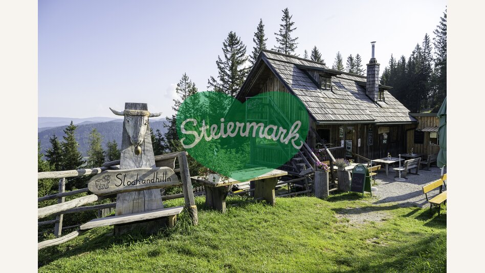 Stoahandhütte in Breitenau am Hochlantsch | ©  Oststeiermark Tourismus | Elmleitner Kurt