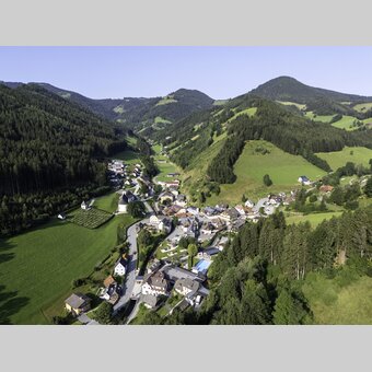 Luftauafnahme in Gasen | ©  Oststeiermark Tourismus | Elmleitner Kurt