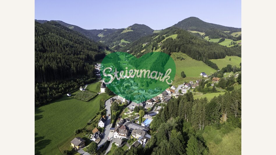 Luftauafnahme in Gasen | ©  Oststeiermark Tourismus | Elmleitner Kurt