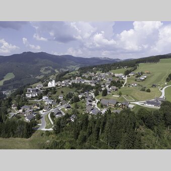 Luftaufnahme in St Kathrein am Offenegg | ©  Oststeiermark Tourismus | Elmleitner Kurt