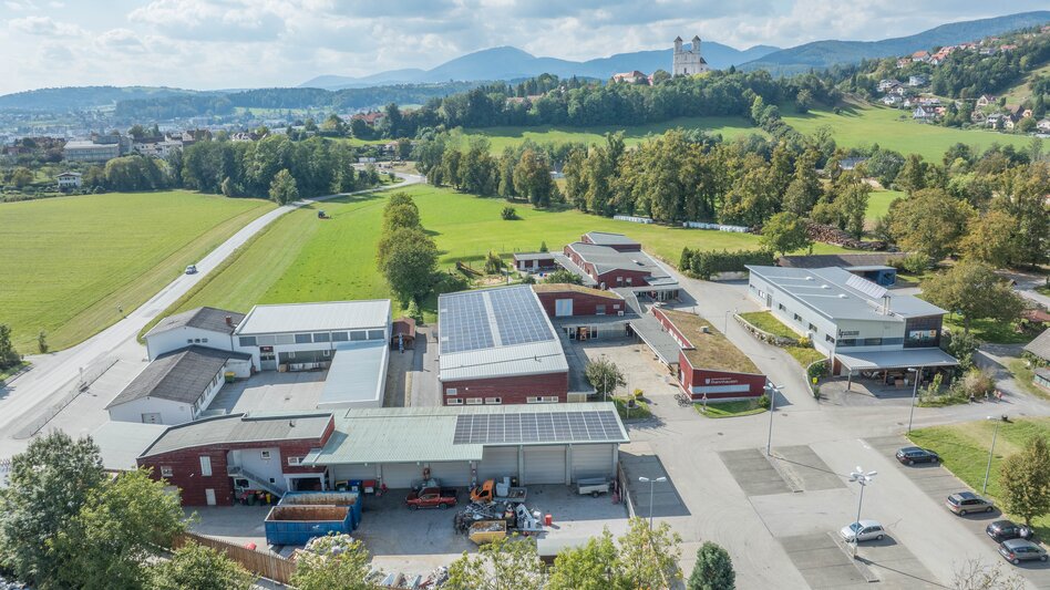 Luftaufnahme in Thannhausen in Weiz