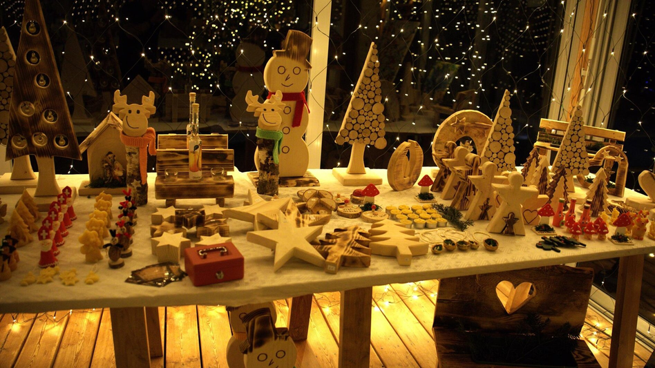 Weihnachtsausstellung bei Flourl's Schenke in der Oststeiermark