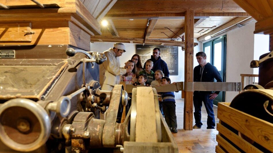 Führung in der Getreidemühle Posch in der Oststeiermark