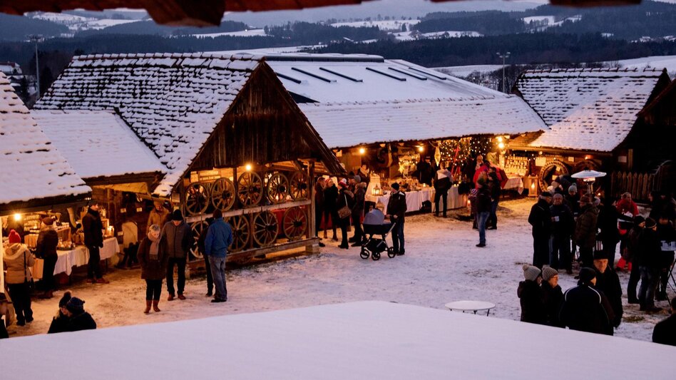 Advent g'spian beim Freilichtmuseum Vorau in der Oststeiermark