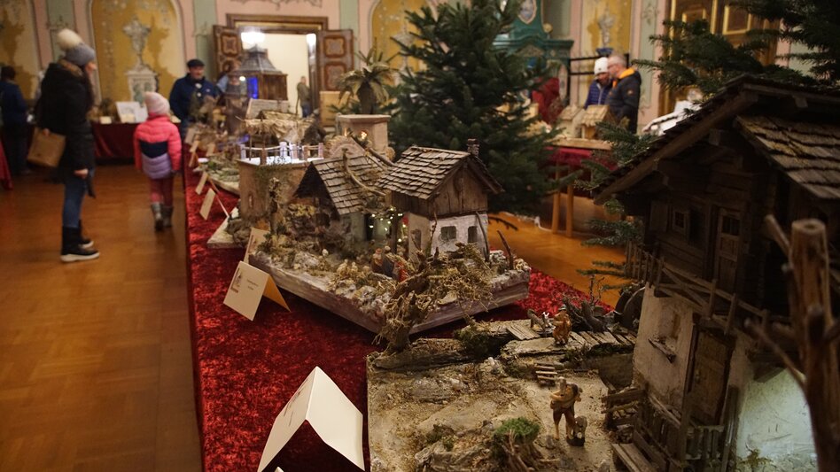 Krippenausstellung im Barocksaal im Stift Vorau