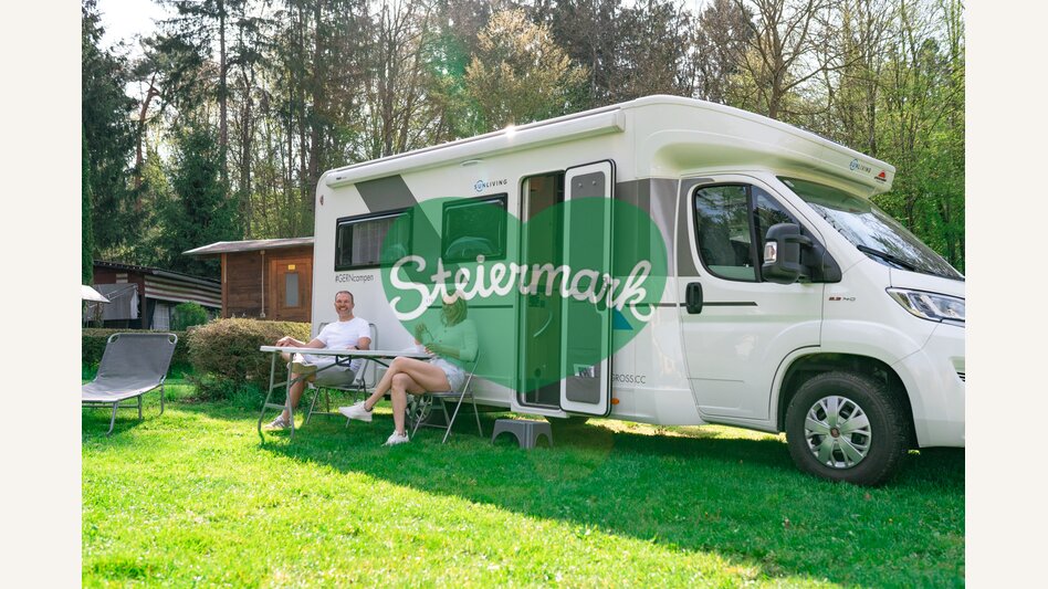 Camping beim Hutterbod in der Oststeiermark | © TV Oststeiermark | RKP Marketing GmbH