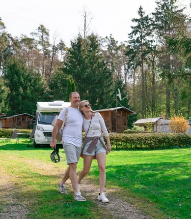 Camping at the Hutterbod in eastern Styria | © TV Oststeiermark | RKP Marketing GmbH