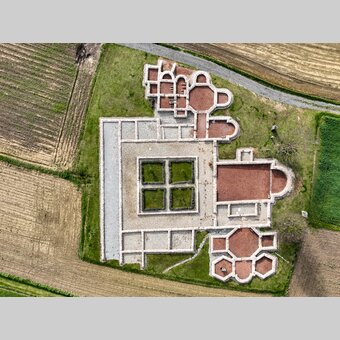Luftaufnahme von der Villa Rustica in der Oststeiermark | ©  Oststeiermark Tourismus | RKP Marketing GmbH