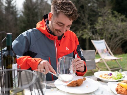 Culinary delights at Gasthof Pack on the Ringwarte