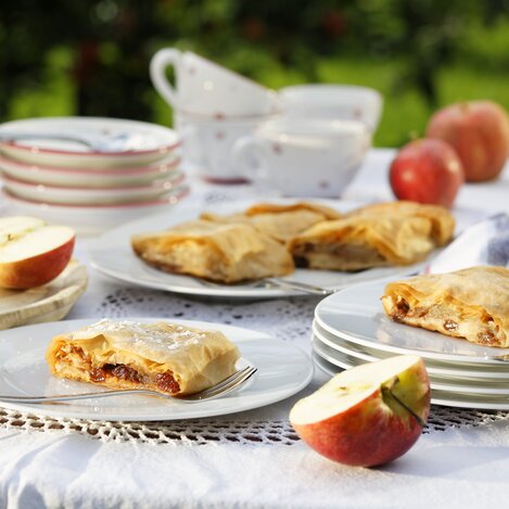 Selbstgemachter Apfelstrudel | © TV Oststeiermark | Bernhard Bergmann