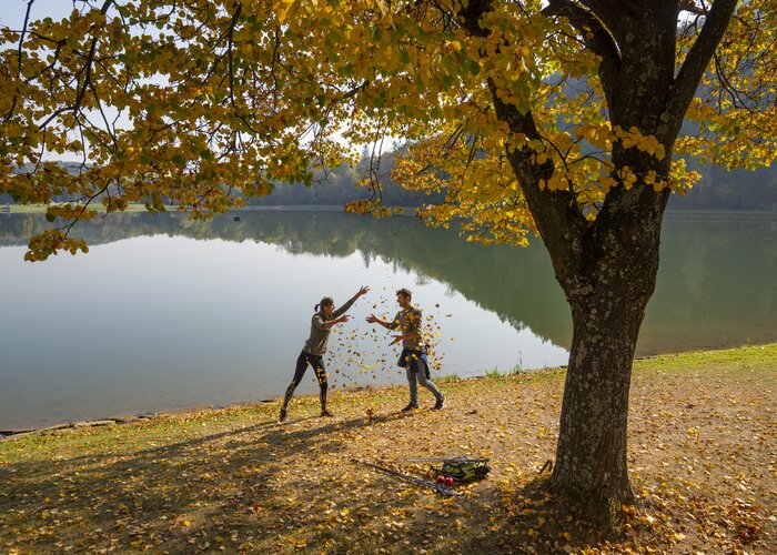 Foliage games at lake Stubenberg | © TV Oststeiermark | Bernhard Bergmann