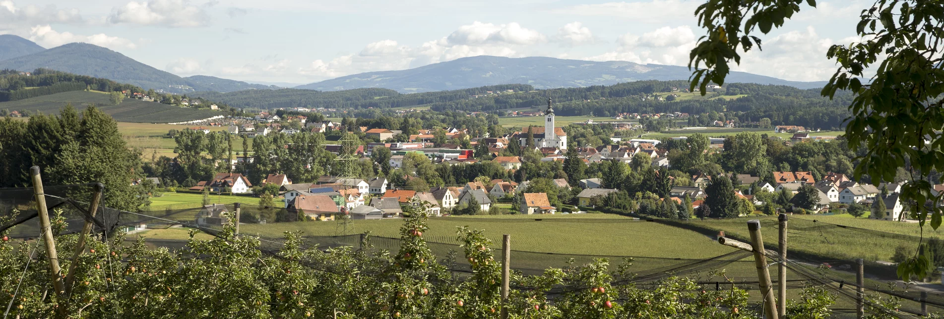 View of St. Ruprecht an der Raab in the Eastern Styria | © TV Oststeiermark | Markus Weiss