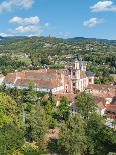 Luftaufnahme Naturpark Pöllauer Tal | © Oststeiermark Tourismus | Helmut Schweighofer