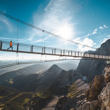 Dachstein Hängebrücke | © Schladming-Dachstein / Mathäus Gartner