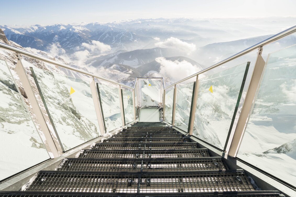 Treppe ins Nichts, Dachstein | © Schladming-Dachstein / David McConaghy | © Schladming-Dachstein / David McConaghy