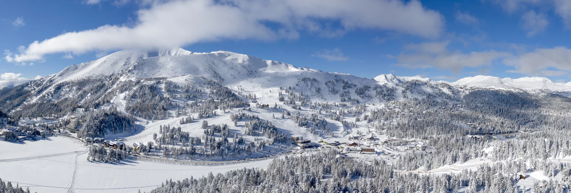 Panorama Kornock Winter | © Holzwelt Murau | Tom Lamm