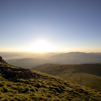 Zirbitzkogel mit Sonne | © STG | ikarus.cc