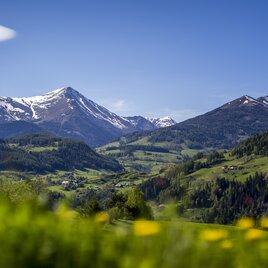 Blick auf die Berge