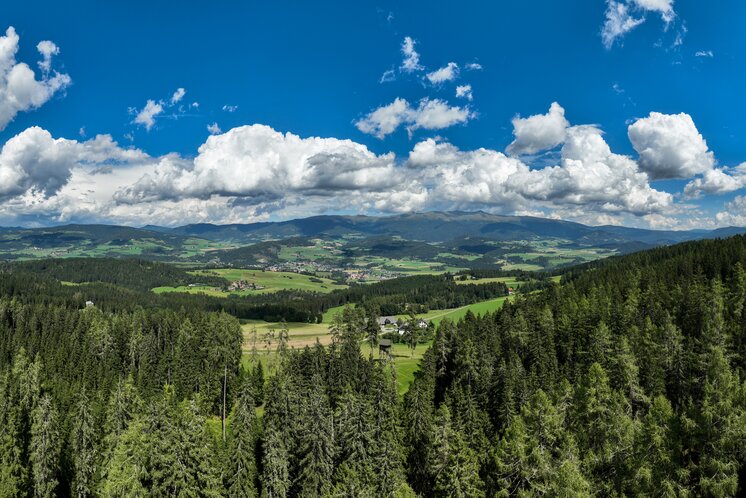 Blick Naturpark Zirbitzkogel-Grebenzenz | © TV Murau | Tom Lamm