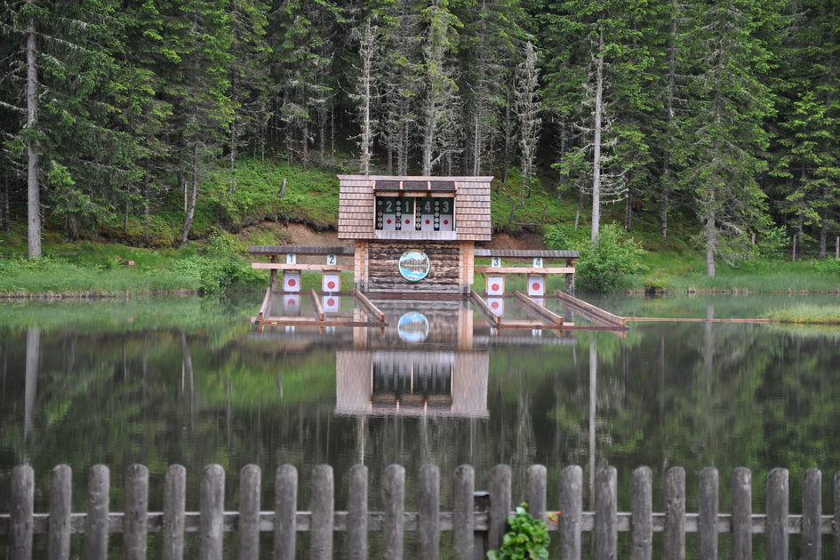 Wasserscheibenschießen am Schattensee | © Ewald Siebenhofer
