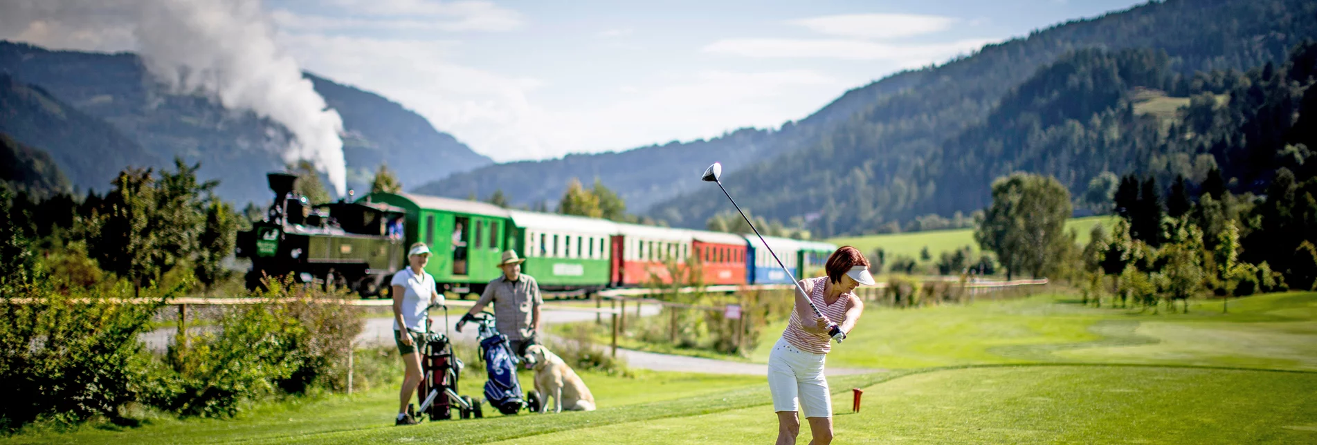 Golfspielen am Golfplatz Murau-Kreischberg | © TVB Murau |  Tom Lamm