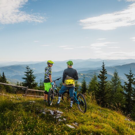 Mountainbiken Grebenzen | © TV Murau | cmvisuals