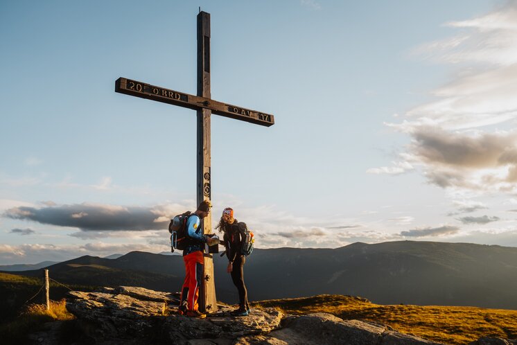 Gipfelkreuz Frauenalpe | © TV Murau | cmvisuals