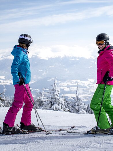 Skifahrer Aussicht Skigebiet Grebenzen | © Skigebiet Grebenzen | ikarus.cc