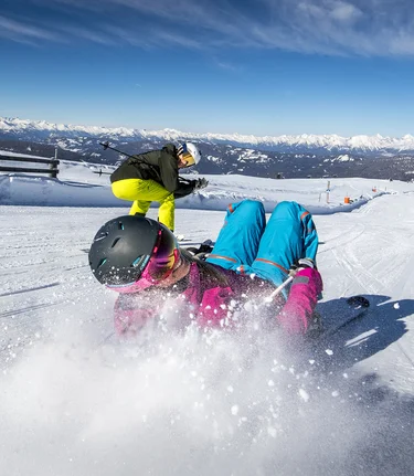Skifahrer am Kreischberg | © Holzwelt Murau | Tom Lamm