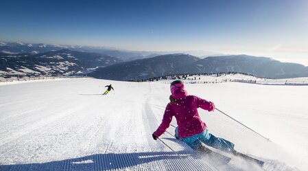 Skifahren mit Aussicht | © TV Murau | Tom Lamm