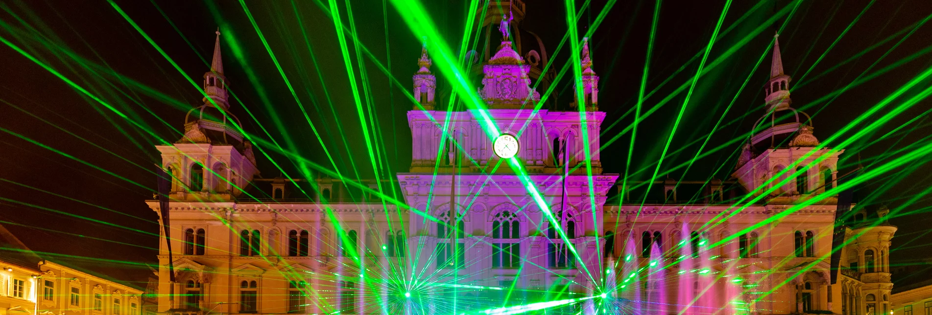New Year's Eve spectacle on Graz main square | © Graz Tourismus | Harry Schiffer