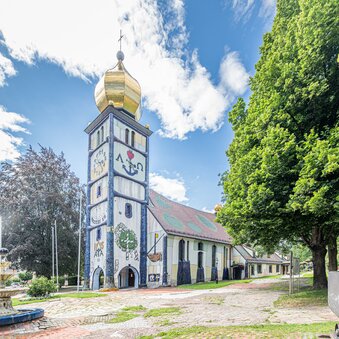 St. Barbara Kirche | © Lipizzanerheimat | Die Abbilderei