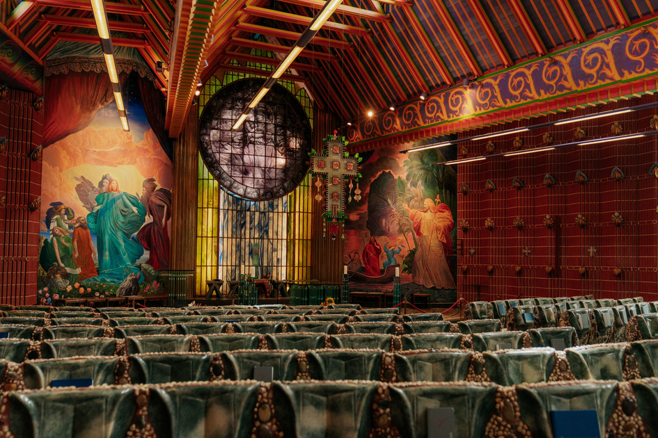 Interior of the Jakobuskirche Thal near Graz | © Graz Region | studio draussen