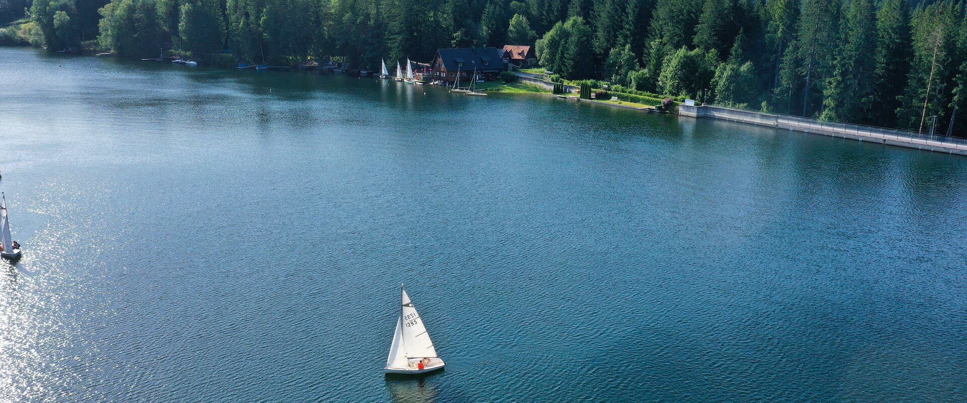 Sailing on Lake Packer Stausee | © TV Region Graz | Josef Kopp