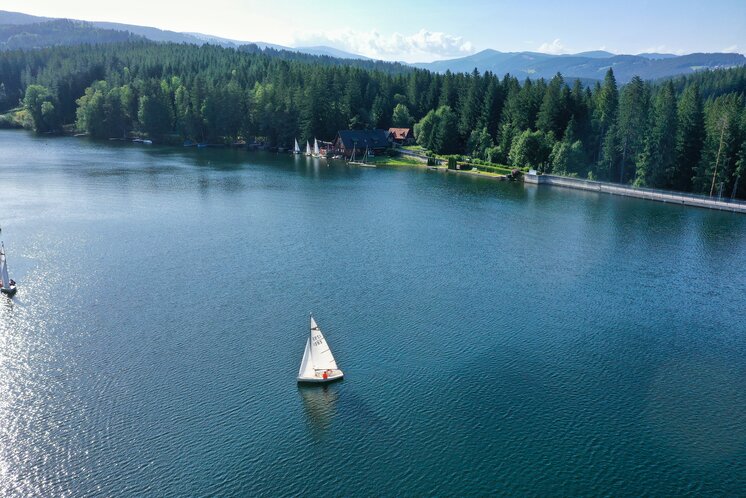 Sailing on Lake Packer Stausee | © TV Region Graz | Josef Kopp