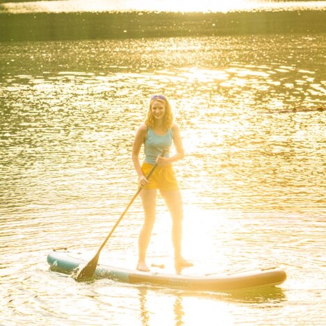 SUP at Hirzmannsperre | © TV Erlebnisregion Graz | Mias Photoart