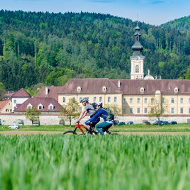 Genussradeln beim Stift Rein