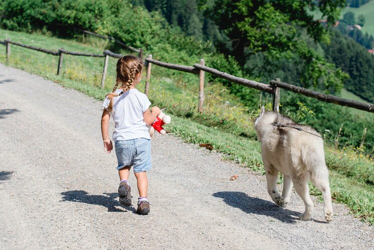 Hiking with a dog | © TV Erlebnisregion Graz | Mias Photoart