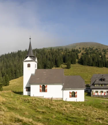 Gleinalm Mountain Hut with Maria Schnee | © TV Region Graz | Jimmy Lunghammer
